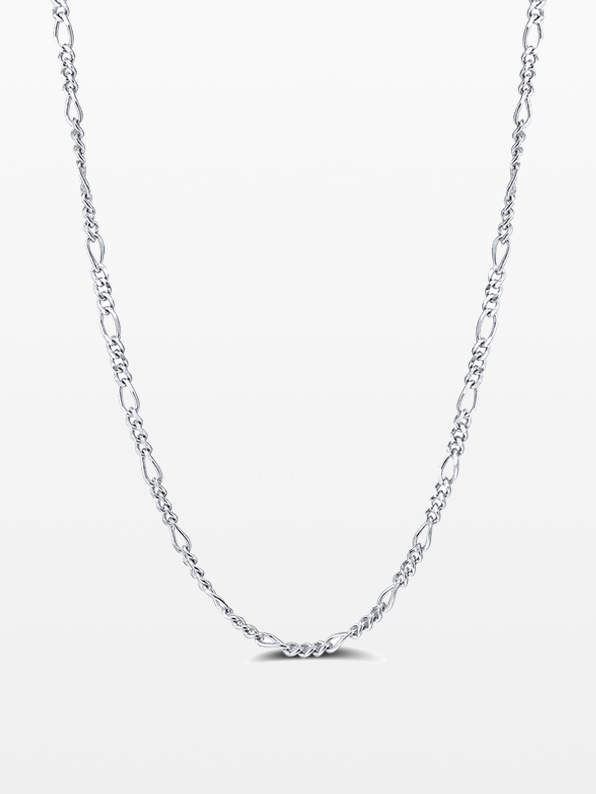 Figaro Chain - 2mm. - 925 Sterling Silver | Chro-Amsterdam – CHRO